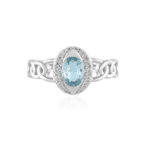 Zilveren ring met een Ratanakiri zirkoon