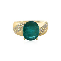 Zilveren ring met een Grandidiriet