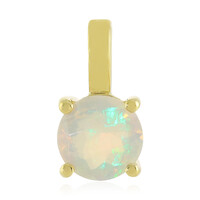 Gouden hanger met een Welo-opaal
