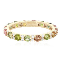 Gouden ring met toermalijnen (La Revelle)