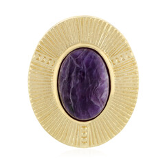Zilveren hanger met een Charoite