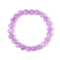 Armband met lelie kwartskristallen