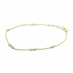 Gouden armband met SI1 (H) Diamanten