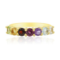 Zilveren ring met een Mozambique granaat