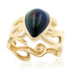 Gouden ring met een Mezezo opaal (de Melo)