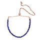 Zilveren armband met lapis lazulistenen