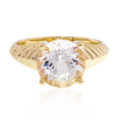 Gouden ring met een danburiet (de Melo)