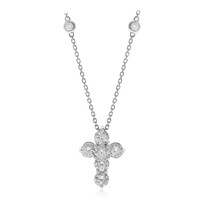 Gouden halsketting met SI2 (H) Diamanten (CIRARI)