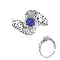 Gouden ring met een AAA tanzaniet (Ornaments by de Melo)