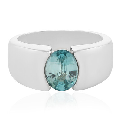 Zilveren ring met een Ratanakiri zirkoon