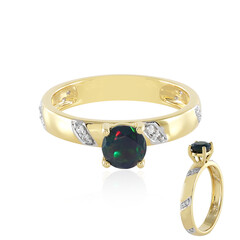 Zilveren ring met een Mezezo opaal
