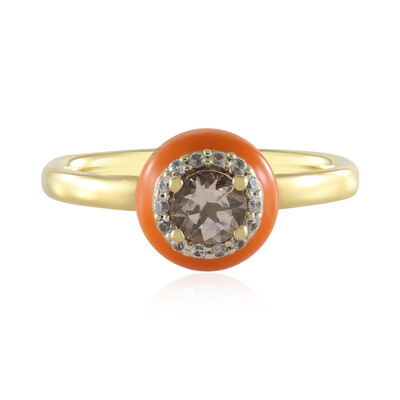 Zilveren ring met een Braziliaanse Morganiet