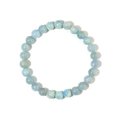 Armband met aquamarijnstenen