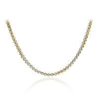 Gouden halsketting met Diamanten SI1 (G)