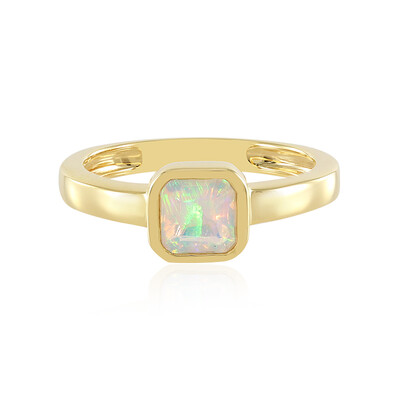 Zilveren ring met een Welo-opaal