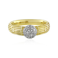 Gouden ring met I1 (I) Diamanten (Ornaments by de Melo)