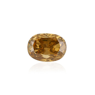 Edelsteen met een SI2 Oranje Diamant 0,25 ct