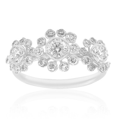 Gouden ring met een VS2 (H) Diamant (CIRARI)
