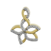 Gouden hanger met Loepzuivere (F) Diamanten (LUCENT DIAMONDS)