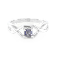 Zilveren ring met een Orissa ioliet