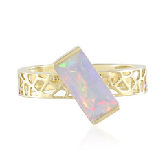 Gouden ring met een AAA Welo-opaal (Ornaments by de Melo)