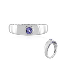 Gouden ring met een tanzaniet (KM by Juwelo)