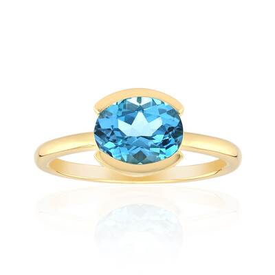 Gouden ring met een Marambaia-topaas