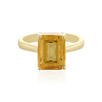 Zilveren ring met een citrien