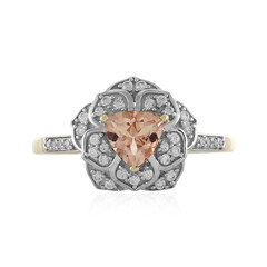 Gouden ring met een morganiet (Adela Gold)