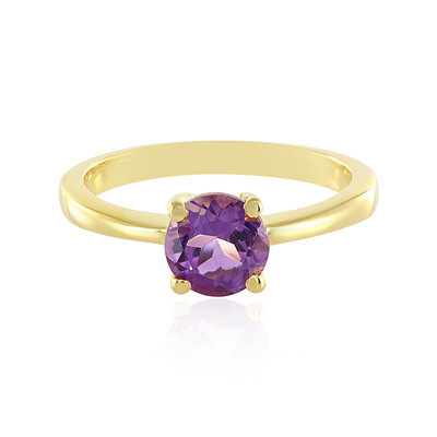 Zilveren ring met een Azuurblauwe Kwarts