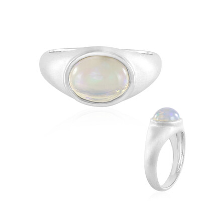 Zilveren ring met een Welo-opaal