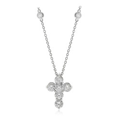 Gouden halsketting met SI2 (H) Diamanten (CIRARI)