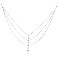 Gouden halsketting met een SI2 (H) Diamant (CIRARI)