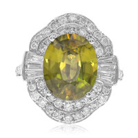 Gouden ring met een Sfeen (CIRARI)