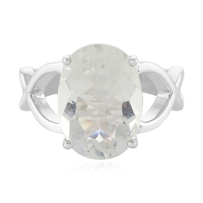 Zilveren ring met een fluoriet