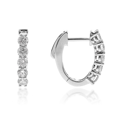 Gouden oorbellen met I1 (H) Diamanten (CIRARI)