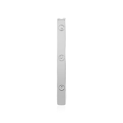 Zilveren hanger met zirkonen (MONOSONO COLLECTION)