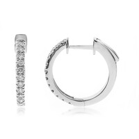 Gouden oorbellen met I1 (H) Diamanten (CIRARI)