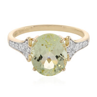 Gouden ring met een munt kunziet