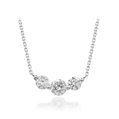 Gouden halsketting met een I1 (H) Diamant (CIRARI)