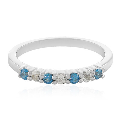 Zilveren ring met Ratanakiri zirkonen