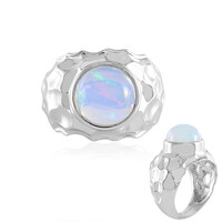 Zilveren ring met een Welo-opaal(Adela Silber)