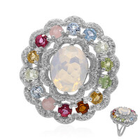 Zilveren ring met een Welo-opaal