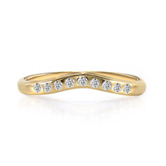 Gouden ring met IF Diamanten (D)