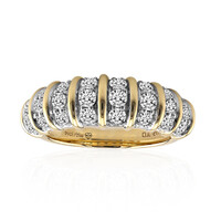 Gouden ring met Diamanten SI1 (G)