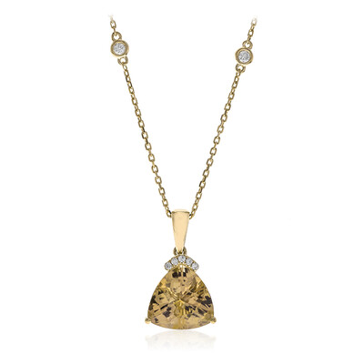 Gouden halsketting met een Congo Neon Toermalijn (CIRARI)