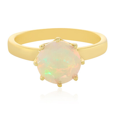 Zilveren ring met een Welo-opaal