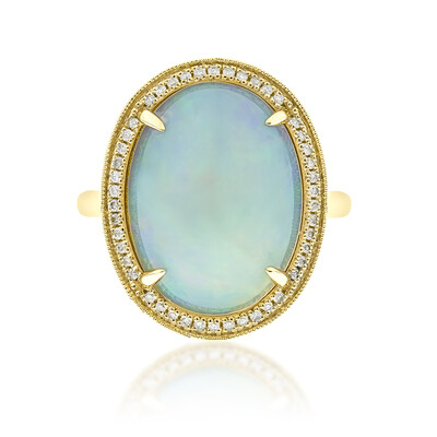Gouden ring met een AAA Welo-opaal (CIRARI)