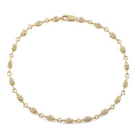 Gouden armband met I2 Bruine Diamanten