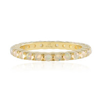 Zilveren ring met Welo-opalen